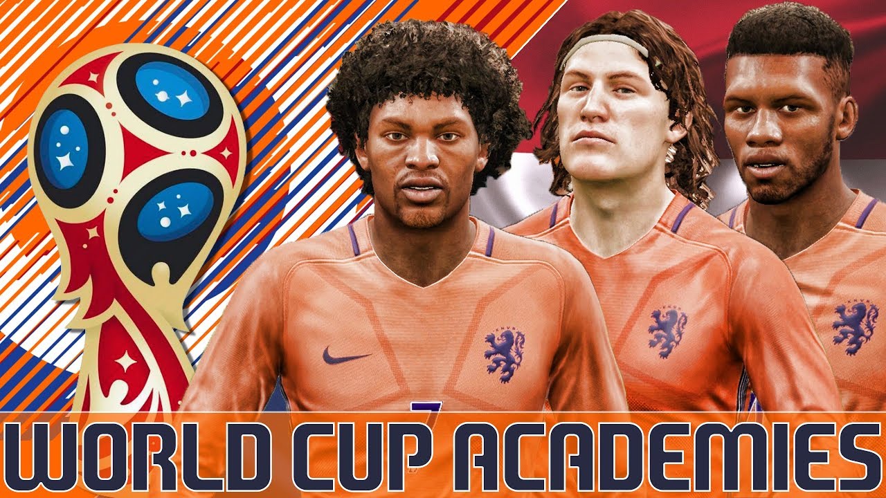 World Cup Academies - The Netherlands - Youth Academy Rebuild - Fifa 18 Career Mode (2018 - 2030)