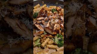 CAJUN CHICKEN & BROCCOLI ALFREDO PASTA | EASY DINNER IDEAS pastarecipe pasta chickenalfredo