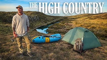 3 Days Solo Packrafting the Australian High Country