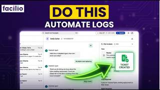 Every Call & Message Automatically Transcribed, Logged & Sentiment-Tagged — Facilio Helpdesk AI screenshot 3