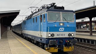 Vlaky/Trains at Kolin 24.10.23