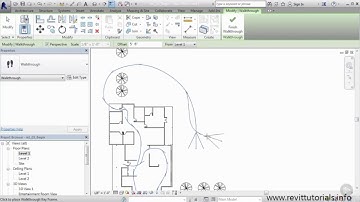 Revit for Interior Design tutorial #4 - Creating 3D Interior Walk Throughs