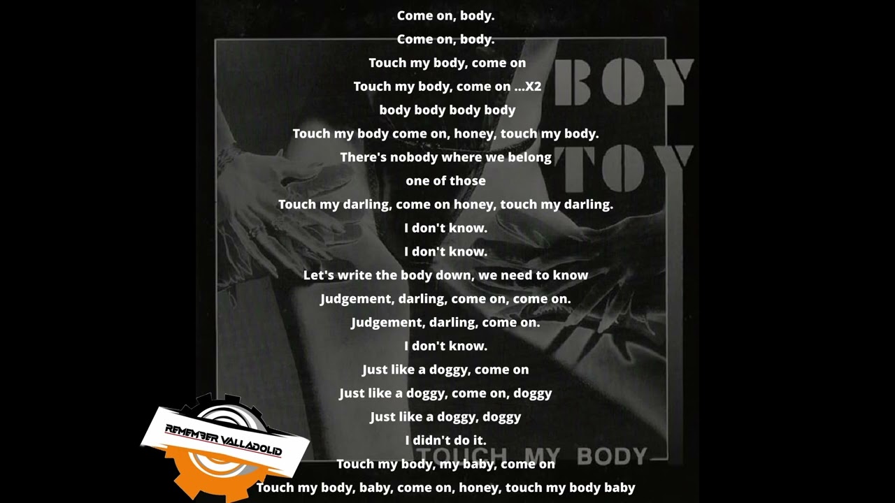 Touch My Body - Boy Toy - 1989