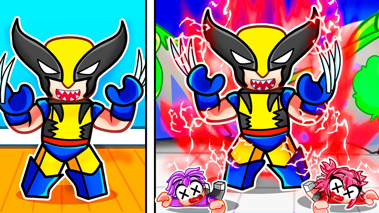 Birth to WOLVERINE in Roblox Strongest Battlegrounds!
