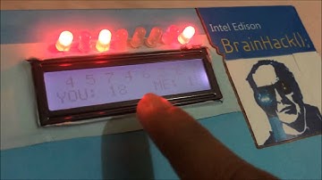 Intel Edison :: BrainHack (Game Play!)