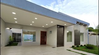 Casa TÉRREA Nova e MODERNA de ALTO PADRÃO c/ Piscina Aquecida no Condomínio RK, Brasília/DF