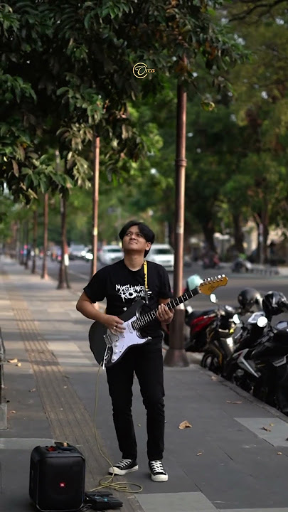 5 menit lagi ah ah ah auto nyanyi kan🫵🏻🤪#dangdut #fyp #rock #covergitar #orcaguitarindonesia