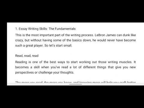 Essay Writing Skills #English #CSS