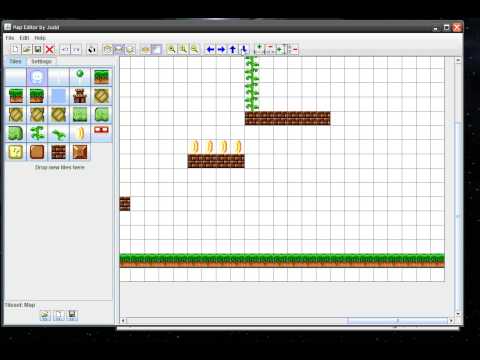 Java map editor editing mario bros level