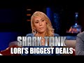 Shark tank us  lori greiners top 3 biggest deals