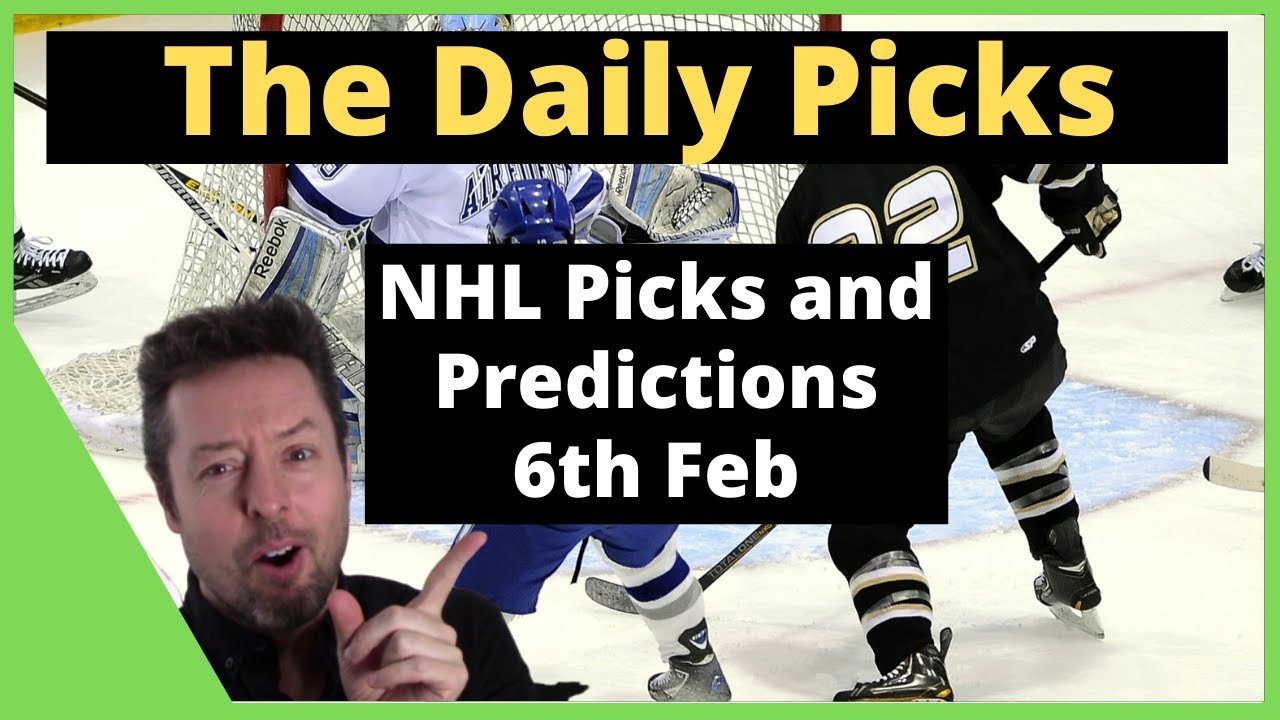 NHL Picks, Predictions tonight 6th Feb,and European Ice Hockey picks