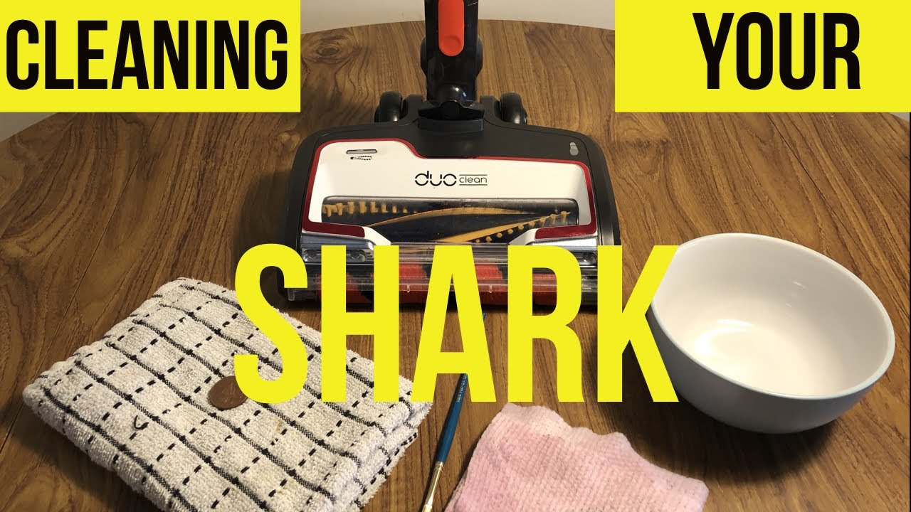 How to clean a shark duoclean roller anti hair wrap cordless vacuum
