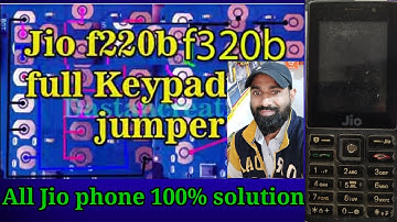 Jio F220b 7590 keypad not working jio f120 keypad not working 7590 jio f220 keypad Ways solution