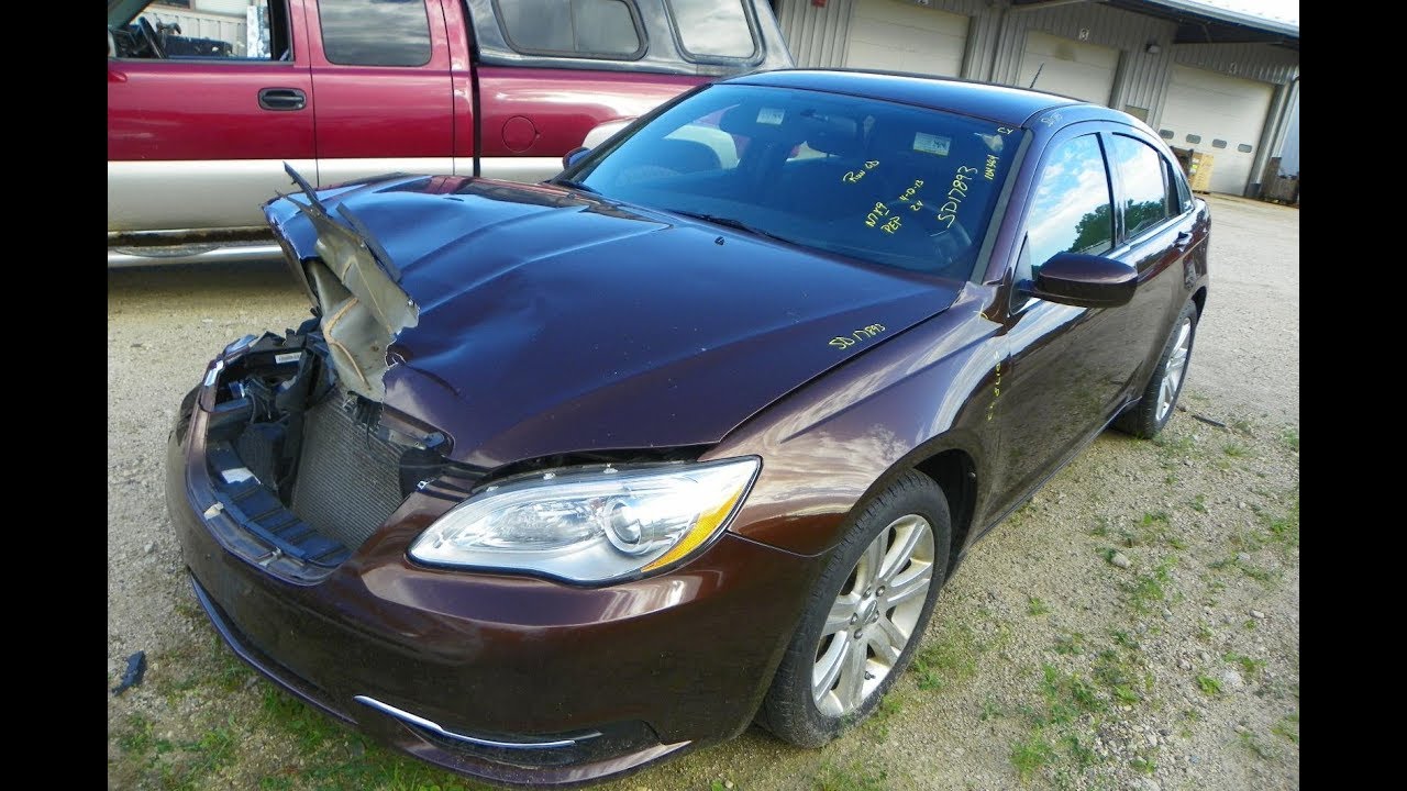 SD17893 2013 Chrysler 200 Sedan 104384 miles, Elmer's Auto Salvage