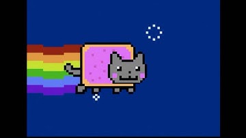 Nyan Cat Pop Up Screamers Around The 10 Minutes Survived - Nyan Cat Atari 800 Version