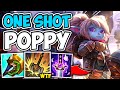 OMG! POPPY CAN 100-0 TANKS IN SEASON 11?! WTF IS THIS DAMAGE - League of Legends