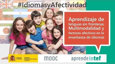 Vídeo 1.3. "Planificación" #IdiomasyAfectividad - Ideas Clave II