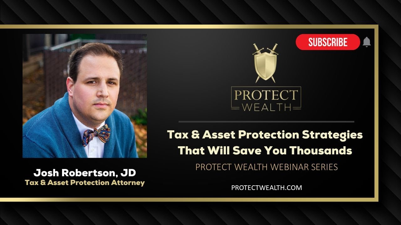 Real Estate Tax & Asset Protection Strategies That Will Save You ...