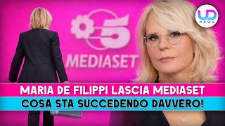 Maria De Filippi Lascia Mediaset Lipotesi Che Fa Tremare La Tv Italiana