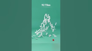 1 vs 350 🔥🎲 Domino Tower Collapse