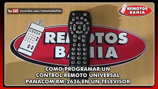 2 Metodos Para Programar Un Control Remoto Universal Panacom Rm-2626 En Televisor Lcd, Led, Smart Tv