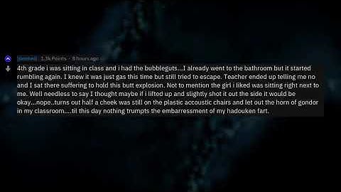 What Is Your Most Embarrassing Story? (r/AskReddit)