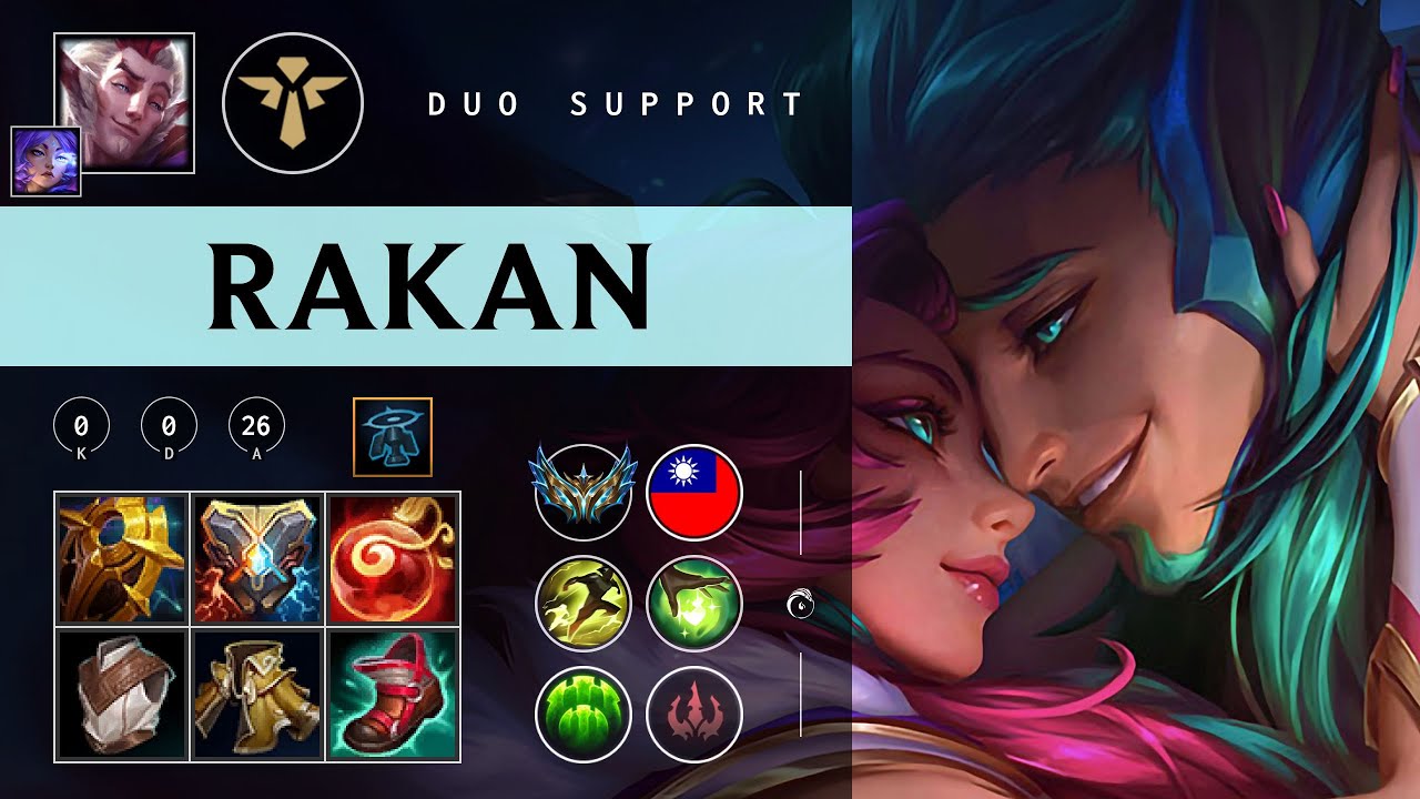 Rakan Support vs Yuumi - TW Challenger Patch 26.02