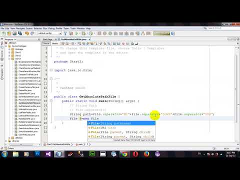 Get Absolute path of the file in Java Netbeans