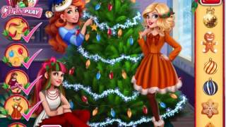 Princess Christmas  Games | Audrey, Jessie and Victoria -GirlsPlay Christmas Tree Deco | 2016 [HD] screenshot 3