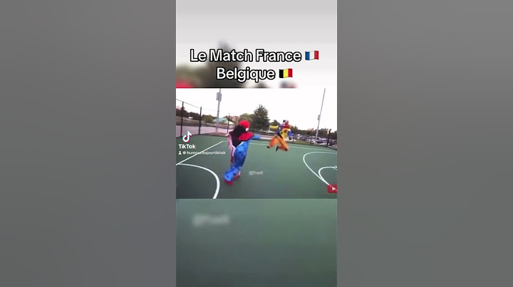 Le Match France Belgique