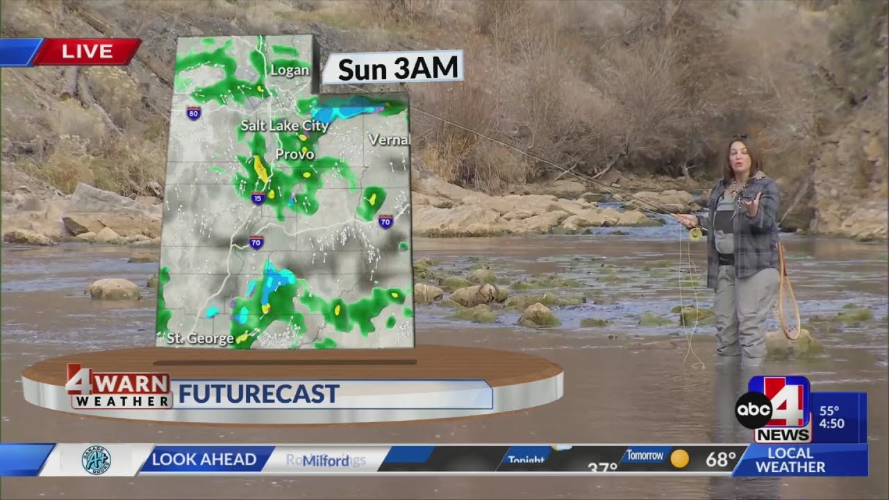 ABC4 News at 4 p.m.: Gusty southwest winds develop Thursday - YouTube