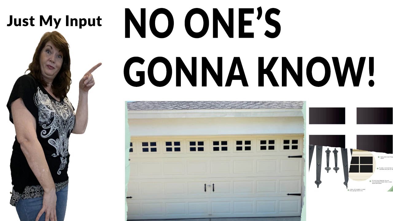Decorative Garage Door Accents YouTube