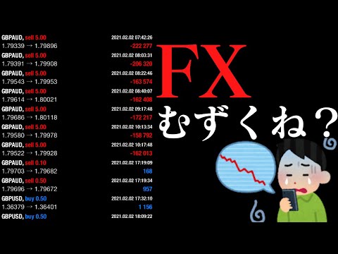 【FX】初心者が２００万稼いで全損した話