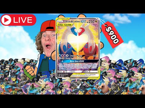 Chasing the $900 Tag Team Pokemon Card! - YouTube