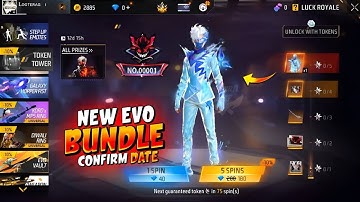 New Evo Bundle Confirm Date 💥🤯 | New Skydive Event Confirm Date | Free Fire New Event | Ff New Event