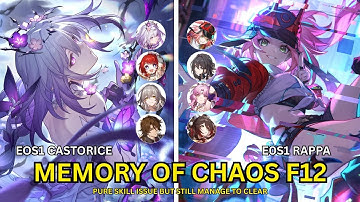 Castorice E0S1 & Rappa E0S1 Superbreak w Fu Xuan MOC 12 3.2 | Honkai Star Rail