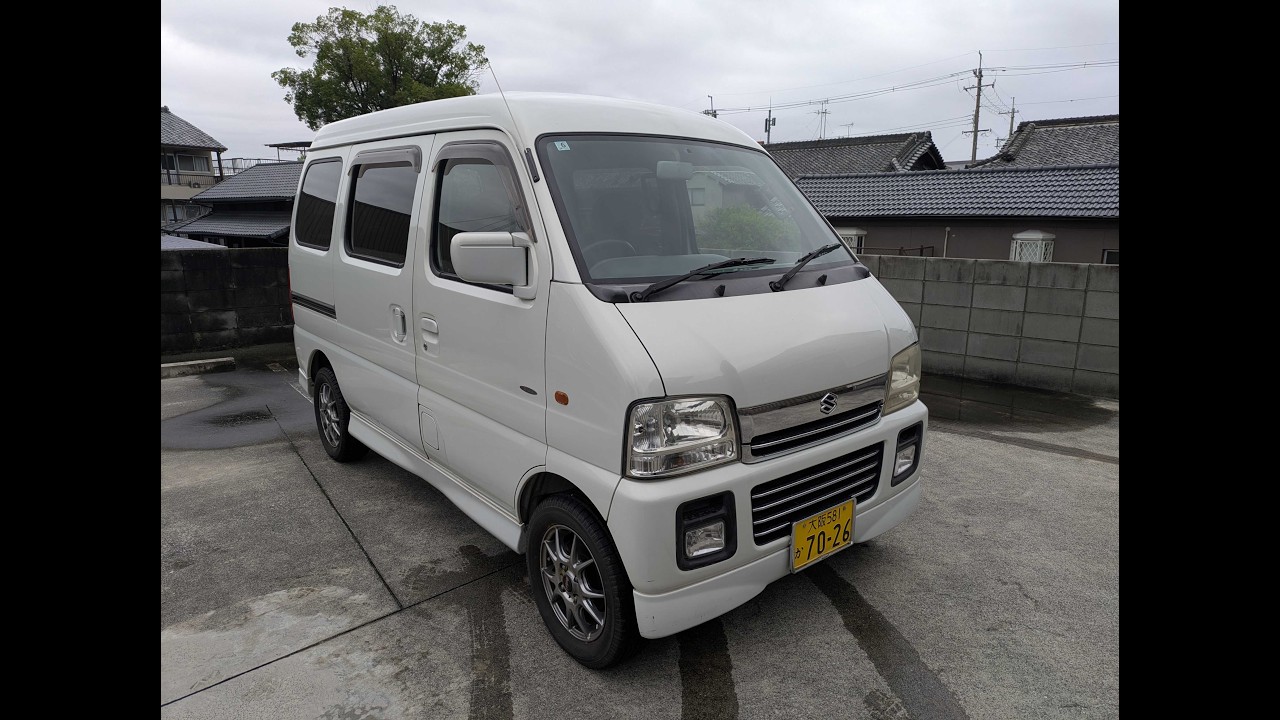 エブリィワゴン　da52w 車検取りたて DA52W エブリィ 車検満タン まだまだ使用できます - YouTube