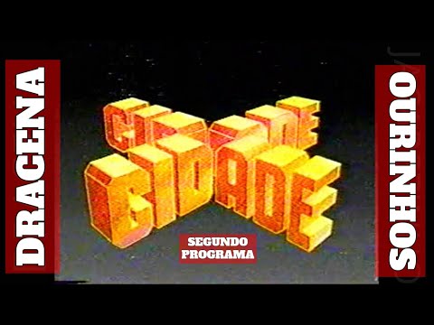 PROGRAMA CIDADE CONTRA CIDADE - DRACENA X OURINHOS (1989) - SEGUNDO PROGRAMA