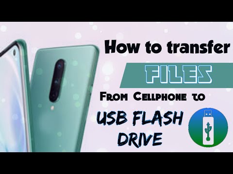 Video: Paano Maglipat Ng Isang File Mula Sa Isang Telepono Sa Isang USB Flash Drive