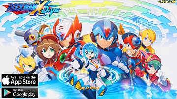 MEGA MAN X DiVE GAMEPLAY (IOS / ANDROID)