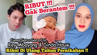 Ribut !! Rey Mbayang dan Dinda Hauw Malah Ribut di Hari Anniversary Pernikahan Gara-Gara Ini..