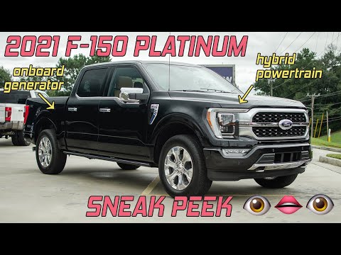 FIRST LOOK | 2021 Ford F-150 PLATINUM | Pre-Production Prototype