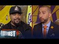 Ice Cube challenges Nick's Kobe vs. Duncan discussion, LeBron in LA | NBA | FIRST THINGS FIRST