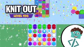 Knit Out Level 498 | Walkthrough | No Boosters