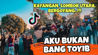 AKU LAGI SIBUK SAYANG, AKU LAGI KERJA SAYANG. AKU BUKAN BANG TOYIB OM AZYA MUSIK LIVE KAYANGAN KLU.