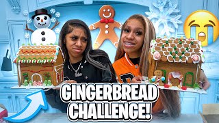 Gingerbread Mansion Challenge!￼ Vlogmas Day 1 | TheWickertwinz