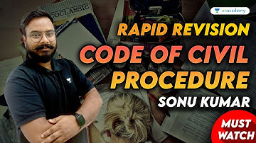 Code of Civil Procedure | Judiciary Exam Preparation | Rapid Revision | Sonu Kumar