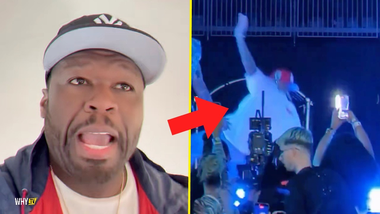 🚨😂 50 Cent REACTS After Chris Brown’s BRUTAL Stage Fall 😳💥 “I Feel So Bad for the Haters!” 👀