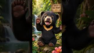 🎵 Nursery Poem on Sun Bear | Peppy Purple Tales💜