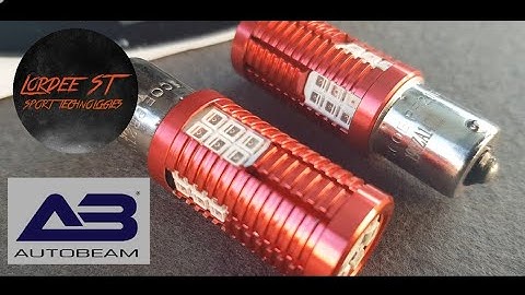 AUTOBEAM LED PR21W Rear brake lights for the Focus MK2 ST Facelift.. now the 780 rear bulb